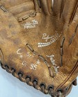 Vintage Bilt-rite Ted Williams Model Rh Leather Baseball Glove 1950   s Japan Ol85