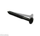 Neck Mounting Screws 8 X 1 1 2 Black 4 Pack Bitterroot 081893bk-4pk