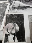 7 Antique  Indian Chief Native American Indian Large Photo Black And White