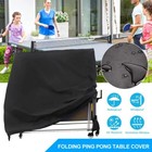 Table Tennis Cover  Waterproof Outdoor Ping Pong Table Cove Folding Table Cover