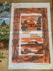Vintage Australian Tea Towel Set Of 2 Vintage Towels For Crafting