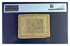 1776 Continental Currency Eight Dollars  8 Fr cc-38 Pmg 30 Very Fine