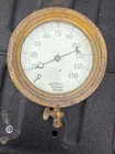 Antique Jas P Marsh Chicago Pressure Gauge 0   150 Psi Steam Industrial Valve
