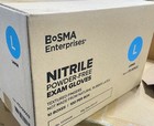 1000 Pcs Blue Nitrile Exam Gloves Large Disposable Powder   Latex Free Quality