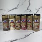 Mccormick Finishing Sugar Full Set 6 Flavors Holiday 2024  Candy Cane cocoa more