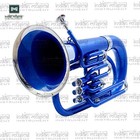 Bb 3-valve Euphonium Brass Musical Instrument With Mouthpeice And Hard Case 