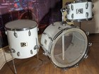 Rogers Vintage 1975  big R  Usa  3 Piece New England White Drumset  All Original