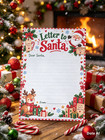 Personalised Letters To from Santa nice List Certificate warning Letter
