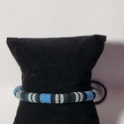 Mens Multi-layer Braided Bracelet  Brown   Black Punk Alloy Leather Bracelet