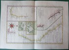 1788 - Bonne - Eastern Australia  Inset Map New South Wales Cook Furneaux