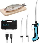Duratech 12v Cordless Electric Fillet Knife Type-c Charge With 8    10  Blades