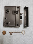 Interior Rim Lock Reversible Restored W key Upright