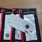 New  3x Ghost Golf Left-hand Womens Ladies Golf Glove Color White Size Medium