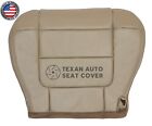 2001 2002 Ford F150 Lariat Crew Cab Synthetic Leather Replacement Seat Cover Tan