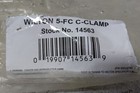 Wilton 5-fc 0 To 5-1 2 In Jaw Opening Forged Steel Extra Heavy Duty C-clamp