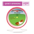 Kaytee Silent Spinner Wheel For Pet Syrian Or Large Breed 10   Clear