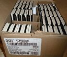 10 Pcs   glossy Black  2  X 6  Bullnose Ceramic Tiles  American Olean  New Stock