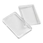 20pc Coin Cases Holder Capsules Direct Fit 1oz Silver Bar One Troy Ounce Bar