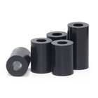 10-100pcs Nylon Abs Round Non-threaded Column Standoff Spacer Washer M3-m8 Screw