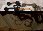 6 Bell System Western Electric Telephone Phone Receiver Handset Antique Vintage