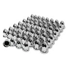 60 Pack Lug Nut Covers For Semi Trucks  33mm By 2-1 2  Thread On Push-on Nut 