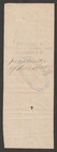 Scott   Rn-d1  Used  Revenue Stamped Paper  The National Park Bank  New York  Ny