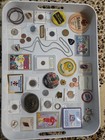 Vintage Junk Drawer With Silver Mercury Dime And Much More