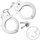 Bedsecret Handcuffs Double Lock Steel Handcuff With Keys For Adult 