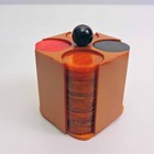 Catalin Bakelite Poker Chips Lot Of 253     Red Green Butterscotch - Vintage