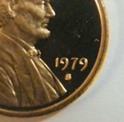 1979 Type 2 Proof Lincoln Memorial Penny Us Coin Cents Choice To Gem