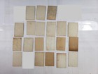 Lot Of 20 Cigarette Cards Ogdens Guinea Gold Actors   Actresses Early 1900 s