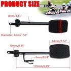 Right Left Foot Pedal Set Go Kart Cart Throttle Brake Mini Bike Drift Trike