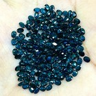 Aaa   9 Pcs Natural Ceylon Blue Sapphire 3 5x2 5mm Oval Cut Loose Gemstones Lot