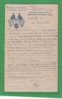 World War 1 Letter 1919  dear Emma  Not Far From Switzerland Typed Great Details