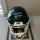 Darrelle Revis Signed Nyjets Speedflex Football Helmet Bas Witnessed  4w691504