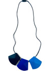 Lil Jumbl Fk025 Baby Teething Necklace Bpa Free Silicone Blue Light Blue