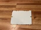 Vintage Good Gulf Porcelain Sign Old Gasoline Gas Pump Plate Motor Oil Original