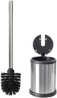 Bathroom Toilet Bowl Cleaning Brush And Holder Set   Lid Stainless Steel 2 Pack 