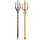 Lost Kingdom Aquaman   Black Manta Tridents 2 Pack 35    Dc Comics Spin Master