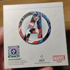 Marvel Avengers 60th Anniversary Captain America 1 Oz Silver Coin