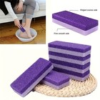3pc Reusable Foot Scrub Set-gentle Exfoliating Sponge spa Helper For Tired Feet