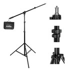 9 2ft Light Stand With Boom Arm - Photography Lighting 9 2ft