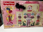 Nib Fisher Price Loving Family Twin Time Dollhouse   Furniture Missing Dolls