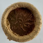 1966 Canada One Cent 50 Coin Roll Canadian 1c Uncirculated Unopened Roll