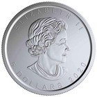 2020  5 Silver Maple Leaf - W Mint Mark  winnipeg  - Pure Silver Coin