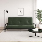 Full Size Futon Mattress Only Sofa Sleeper Tufted Cover Convertible 