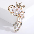 Bouquet Crystal Rhinestone Pearl Flower Brooch Pin Wedding Bridal Gifts Hot Sale