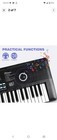 61 Key Keyboard Piano portable Electronic Digital Piano built In Dual Black 