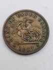 1857 Bank Of Upper Canada One Penny token - Pc-6d - Km tn3 - Great Details