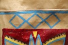 Huge Plateau Nez Perce Native 20  American Indian Painted Parfleche Envelope Bag
